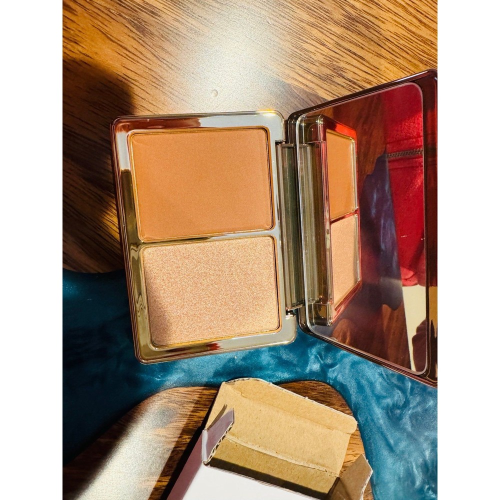Natasha Denona Alloy Cheek Duo NEW IN BOX Highlighter & Blush Bronze Powder